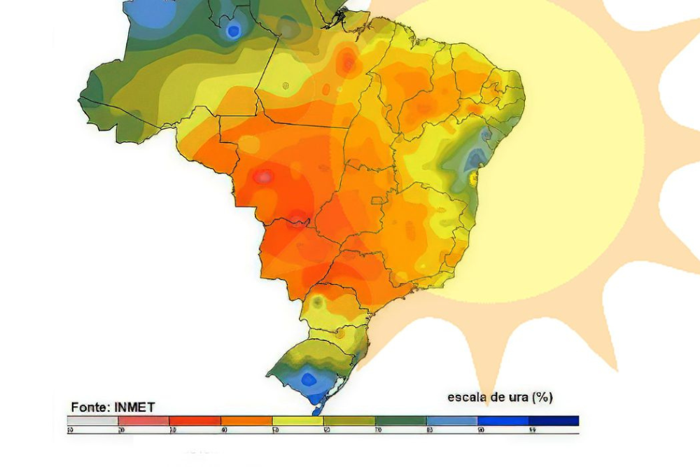 Onda de calor e baixa umidade marcam semana na maior parte do país Onda de calor e baixa umidade marcam semana na maior parte do país