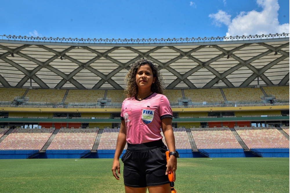 Anne Kesy &eacute; a primeira &aacute;rbitra do Amazonas a ser convocada para Jogos Pan-Americanos