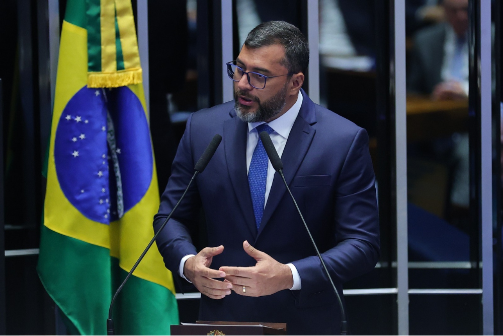 No Senado, Wilson Lima defende a prote&ccedil;&atilde;o da Zona Franca para proteger a floresta