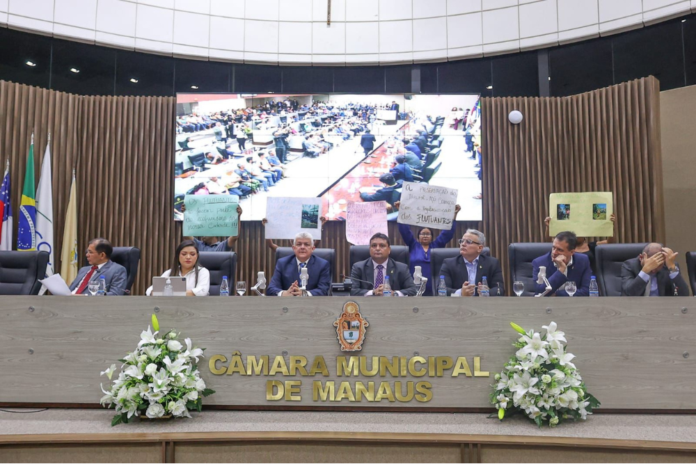 Câmara Municipal de Manaus assume compromisso ambiental no Dia da Amazônia Câmara Municipal de Manaus assume compromisso ambiental no Dia da Amazônia