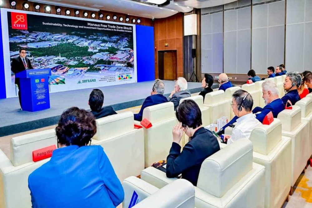 Projeto Zona Franca de Manaus é apresentado na China pela Suframa Projeto Zona Franca de Manaus é apresentado na China pela Suframa