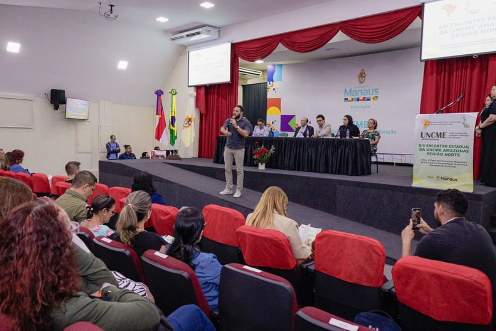 Semed participa da abertura de encontro nacional dos conselhos de educa&ccedil;&atilde;o