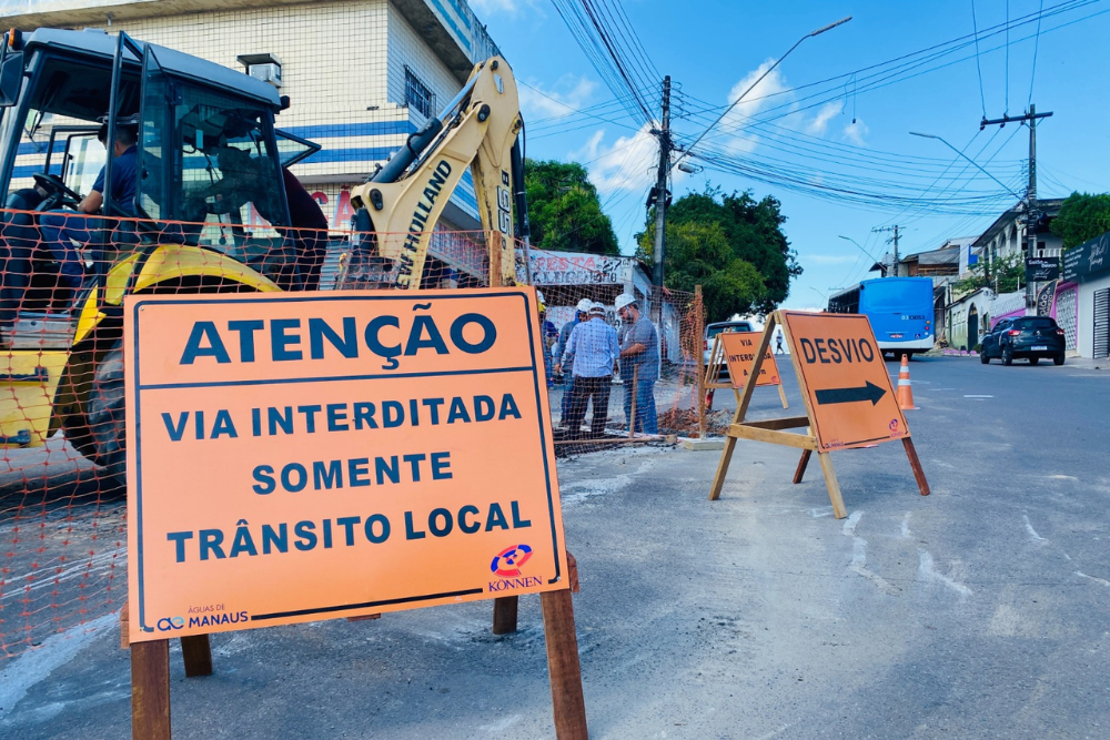 Obra de modernização de adutora no Santo Antônio já tem 50% de execução Obra de modernização de adutora no Santo Antônio já tem 50% de execução