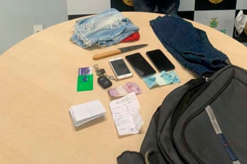 Homem &eacute; preso suspeito de assaltar mulher em cl&iacute;nica odontol&oacute;gica no Adrian&oacute;polis