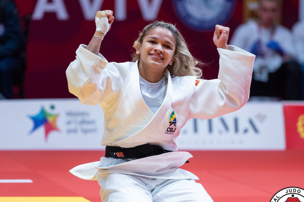 Judoca Larissa Pimenta &eacute; tetracampe&atilde; pan-americana