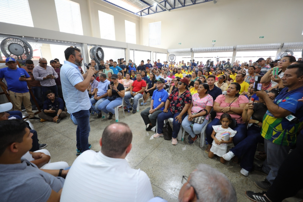 No Careiro da Várzea, Wilson Lima entrega novo mercado e sistema de água potável No Careiro da Várzea, Wilson Lima entrega novo mercado e sistema de água potável