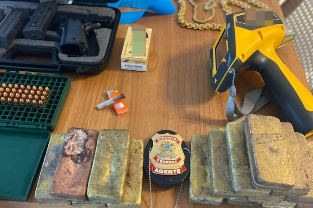 Operação Emboabas investiga esquema de mineração ilegal de ouro em Manaus Operação Emboabas investiga esquema de mineração ilegal de ouro em Manaus