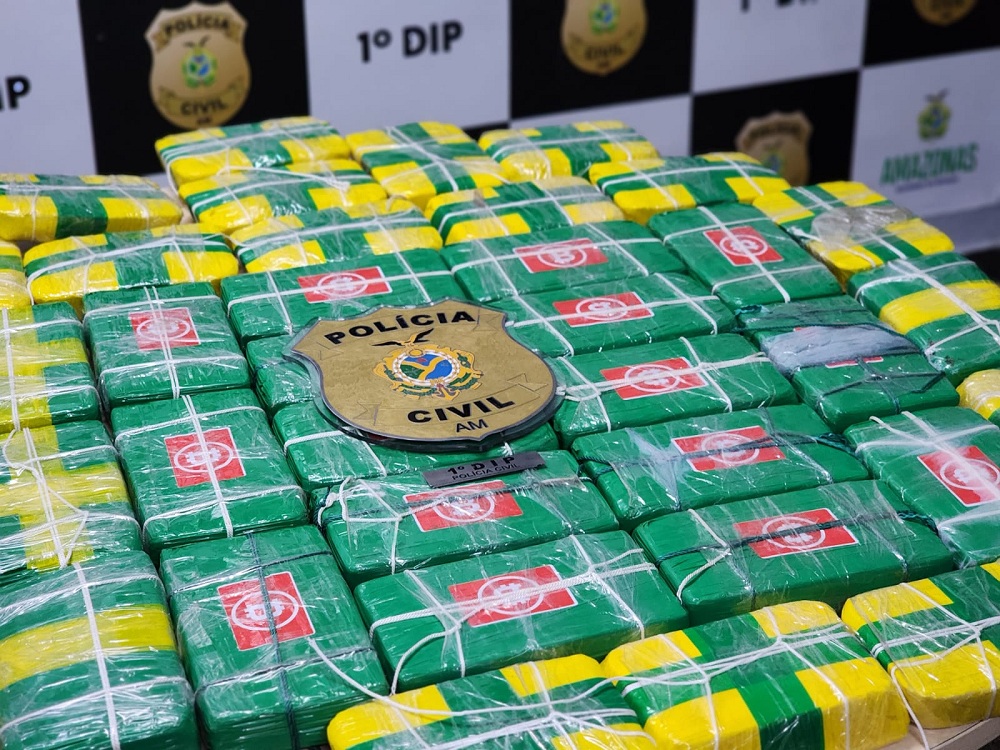 Cocaína Avaliada Em Mais De R 800 Mil é Apreendida Em Barco Na Manaus