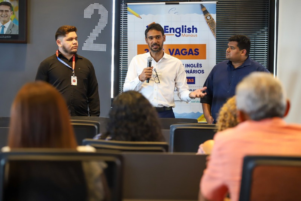 Inscrições para o programa ‘English Manaus’ encerram hoje Inscrições para o programa ‘English Manaus’ encerram hoje