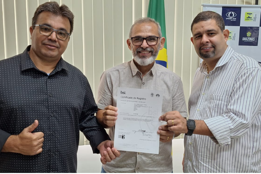 Por meio da Gestão da qualidade, Ipem-AM conquista Recertificação ISO 9001:2015 Por meio da Gestão da qualidade, Ipem-AM conquista Recertificação ISO 9001:2015