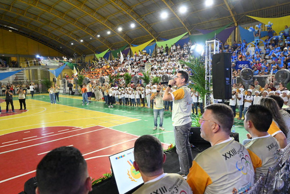 David Almeida realiza abertura da 23ª edição das Olimpíadas da Terceira Idade de Manaus David Almeida realiza abertura da 23ª edição das Olimpíadas da Terceira Idade de Manaus