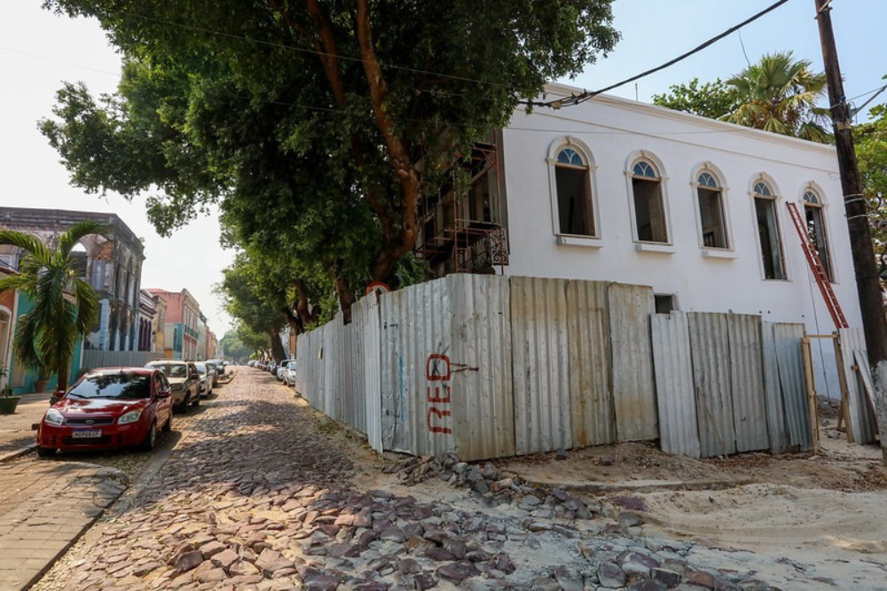 Casario de 1908 é uma das obras emblemáticas do programa “Nosso Centro” Casario de 1908 é uma das obras emblemáticas do programa “Nosso Centro”