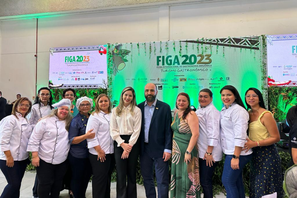 Alunos de gastronomia do Cetam participam da FIGA 2023 Alunos de gastronomia do Cetam participam da FIGA 2023
