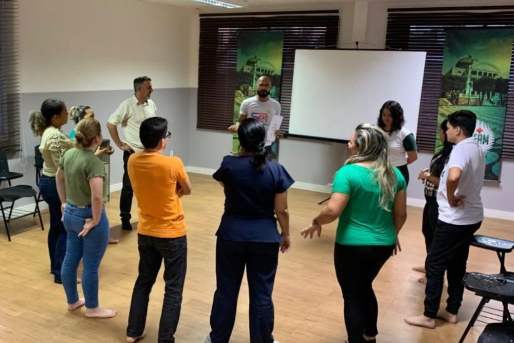 Segeam investe em teatro e artes c&ecirc;nicas para capacitar profissionais de sa&uacute;de