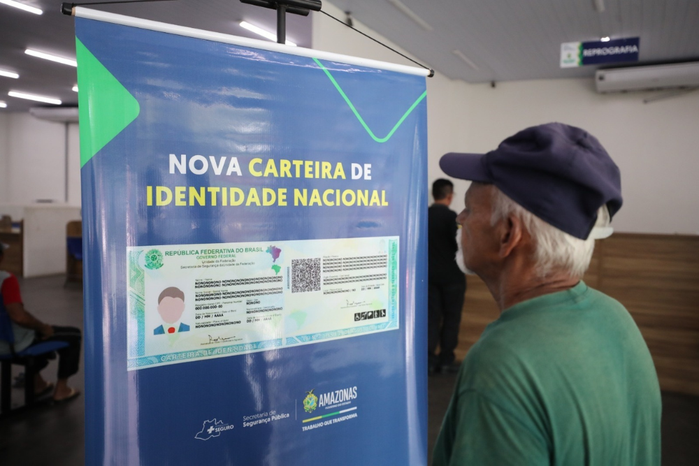Emiss&atilde;o e entrega da Carteira de Identidade Nacional ser&atilde;o suspensas temporariamente no AM