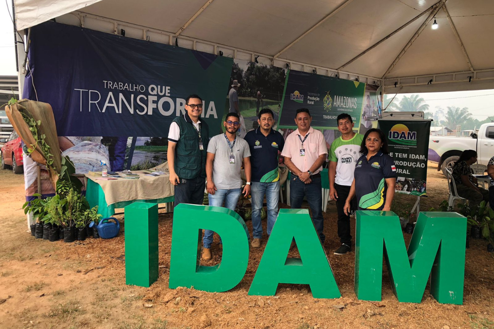Em Iranduba, Idam oferece serviços aos produtores em feira de agronegócios Em Iranduba, Idam oferece serviços aos produtores em feira de agronegócios