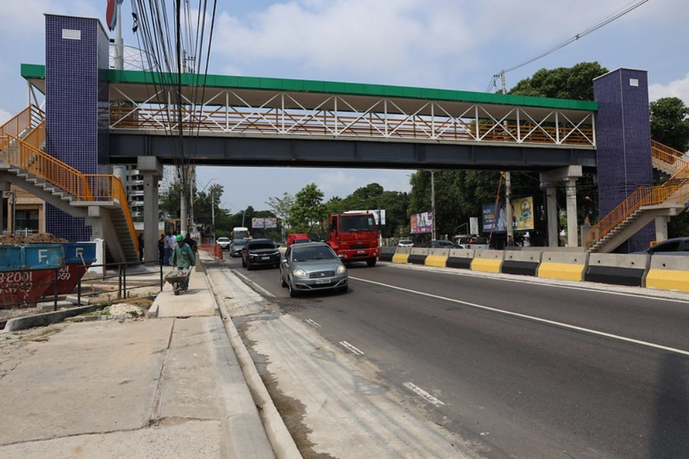 Passarela da Ephig&ecirc;nio Salles ser&aacute; entregue no dia do anivers&aacute;rio de Manaus