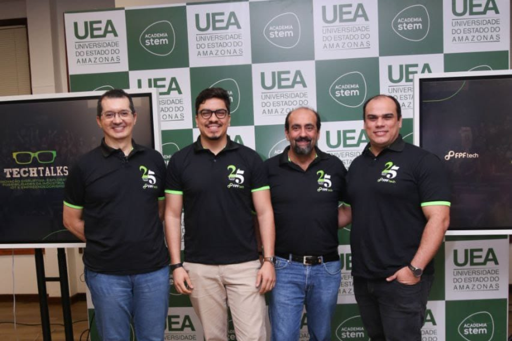 Na UEA, Tech Talks aborda Indústria 5.0, Internet das Coisas e Empreendedorismo de Startups Na UEA, Tech Talks aborda Indústria 5.0, Internet das Coisas e Empreendedorismo de Startups