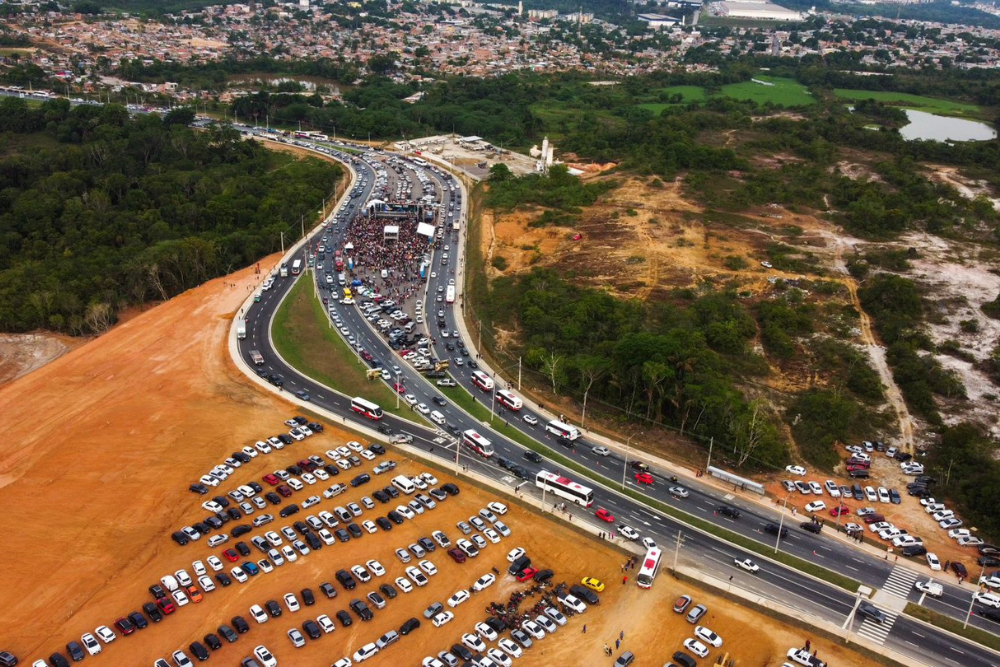 Wilson Lima entrega primeiro trecho do Rapid&atilde;o Rodoanel Metropolitano