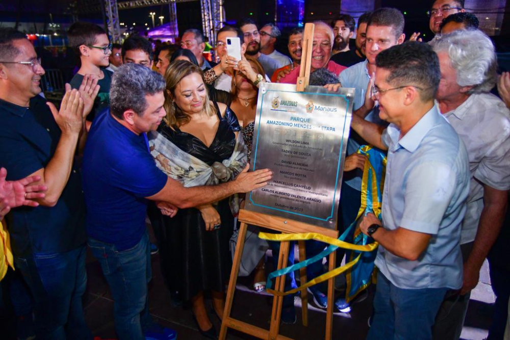 Governo do Amazonas e Prefeitura de Manaus entregam Parque Amazonino Mendes