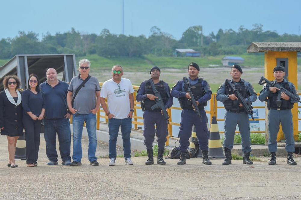 CGJ fortalece parceria estratégica com Polícias Federal e Militar no Alto Solimões CGJ fortalece parceria estratégica com Polícias Federal e Militar no Alto Solimões