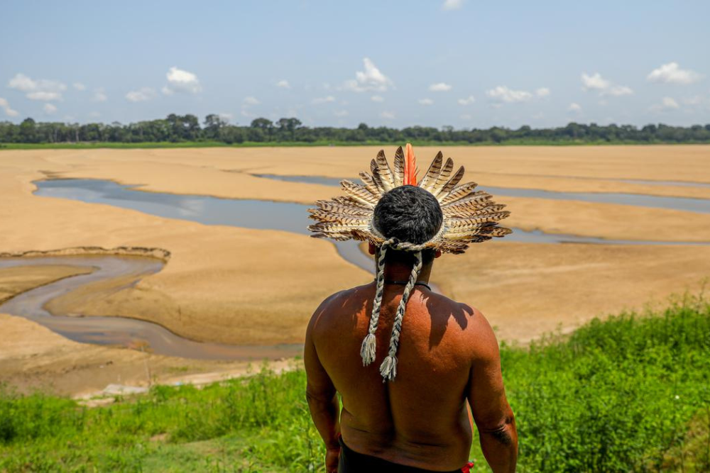 Estiagem extrema é desafio para garantir acesso à justiça no Alto Solimões Estiagem extrema é desafio para garantir acesso à justiça no Alto Solimões