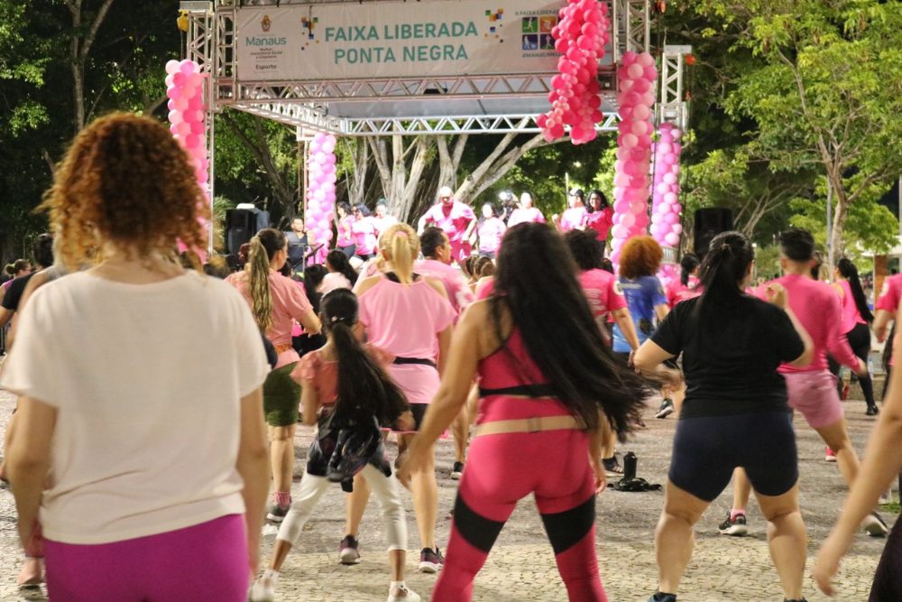 Outubro Rosa: aulão de ritmos encerra programação da campanha em Manaus Outubro Rosa: aulão de ritmos encerra programação da campanha em Manaus