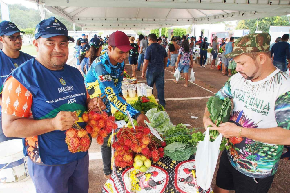 ADS participa da Feira da Agricultura Familiar e Pirarucu Manejado em Novo Air&atilde;o