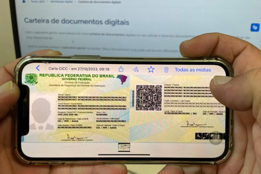 Amazonenses podem baixar a Carteira de Identidade Nacional por meio do aplicativo Gov.br Amazonenses podem baixar a Carteira de Identidade Nacional por meio do aplicativo Gov.br