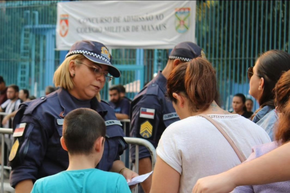 Em Manaus, 720 candidatos disputam vaga para estudar no Colégio Militar Em Manaus, 720 candidatos disputam vaga para estudar no Colégio Militar