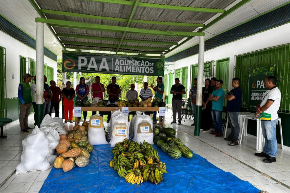 Em Eirunep&eacute;, Programa de Aquisi&ccedil;&atilde;o de Alimentos beneficia 547 pessoas e hospital do munic&iacute;pio