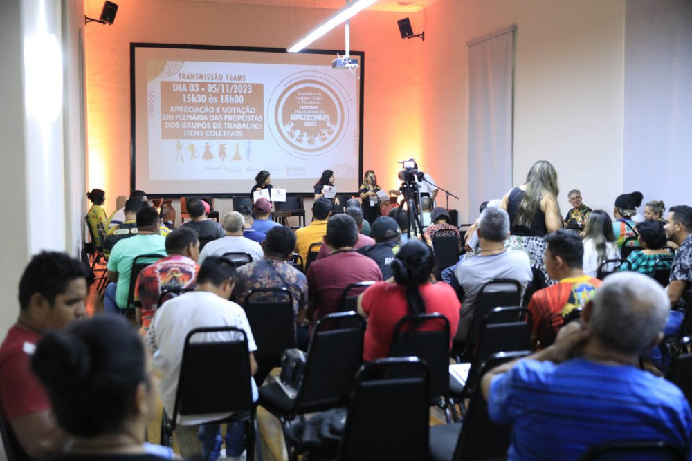 Semin&aacute;rio encerra com propostas para o Festival Folcl&oacute;rico do Amazonas 2024 e 2025