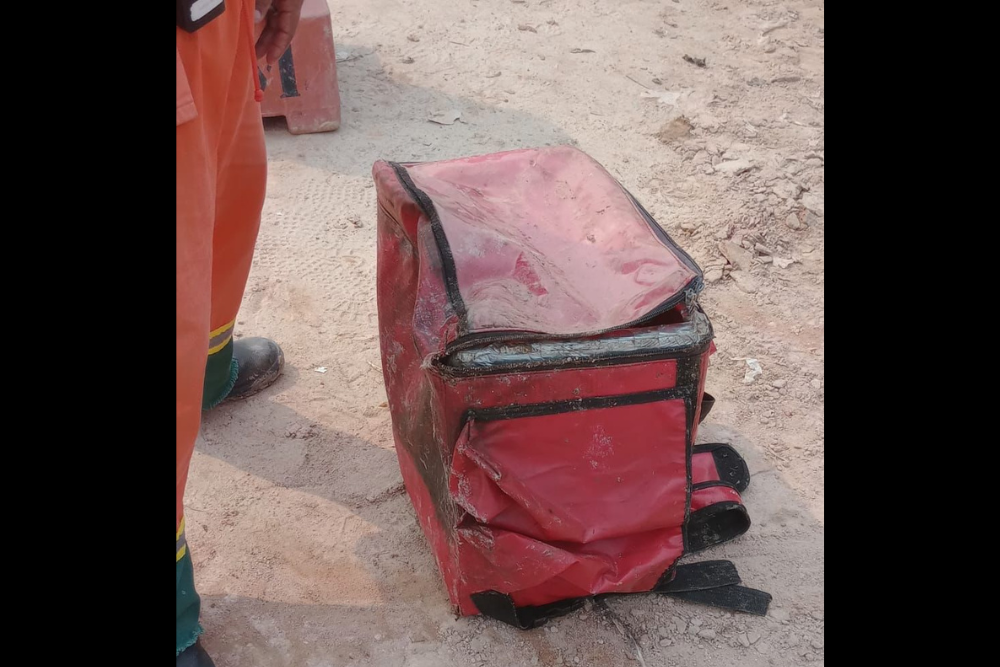 Feto &eacute; encontrado em mochila de delivery no Aterro Sanit&aacute;rio de Manaus
