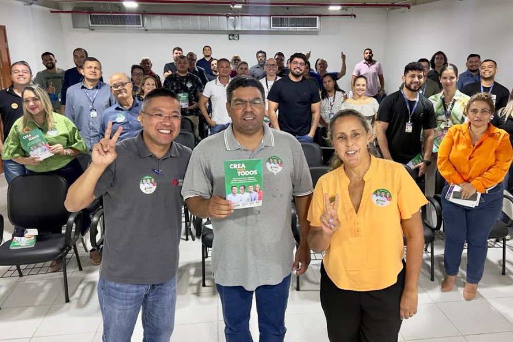 Crea-AM tem déficit de mais de R$ 1,3 milhão, diz Alisson Leão Crea-AM tem déficit de mais de R$ 1,3 milhão, diz Alisson Leão