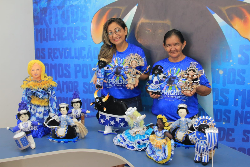 Artesãs de Parintins dão vida e arte ao tema do boi Caprichoso para 2024 Artesãs de Parintins dão vida e arte ao tema do boi Caprichoso para 2024