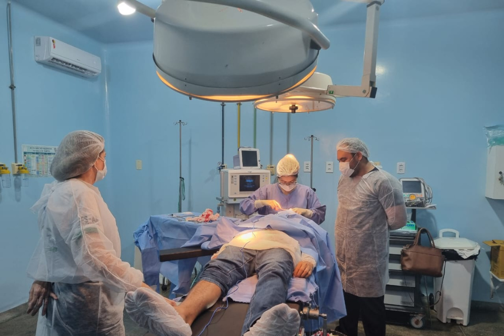 Em Parintins, a&ccedil;&atilde;o realiza mais de 1.100 procedimentos dermatol&oacute;gicos