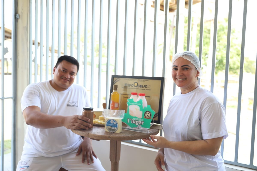 Leiteria premiada de Parintins &eacute; certificada para vender queijos artesanais em todo o pa&iacute;s