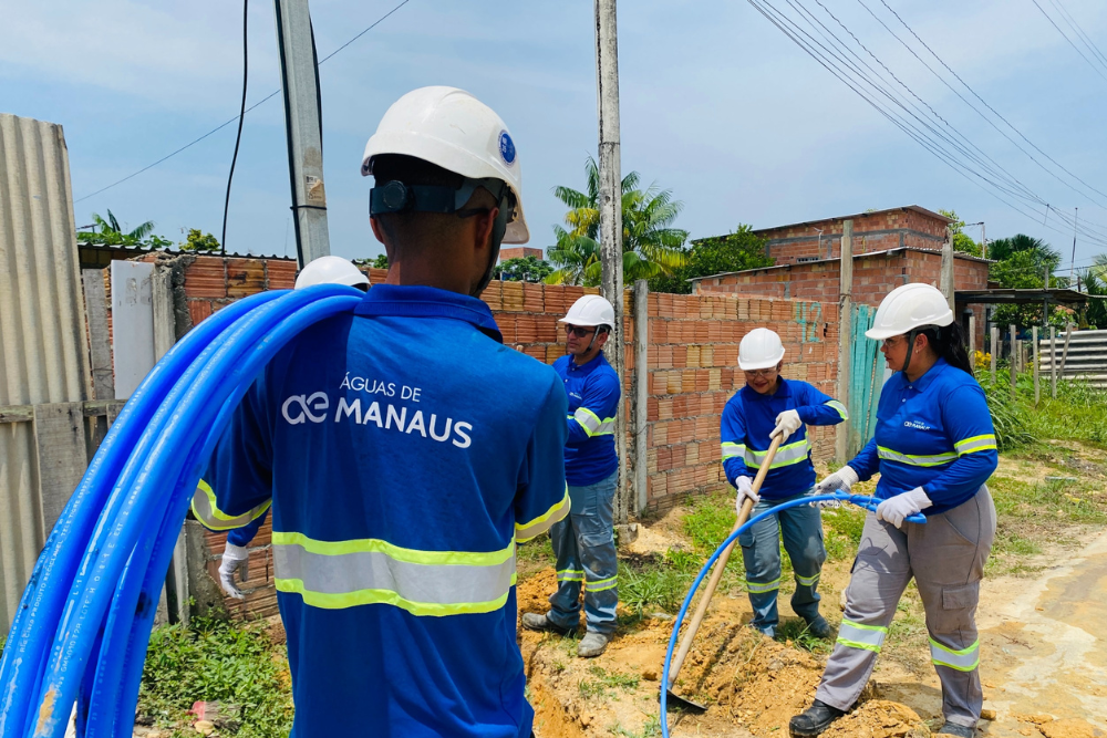 Estrutura de água tratada beneficia mais de 13 mil moradores da zona Norte Estrutura de água tratada beneficia mais de 13 mil moradores da zona Norte