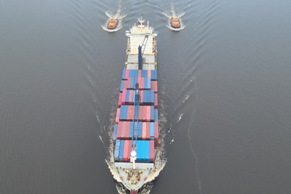Manaus recebe primeiro navio com insumos para o com&eacute;rcio e ZFM ap&oacute;s quase 50 dias