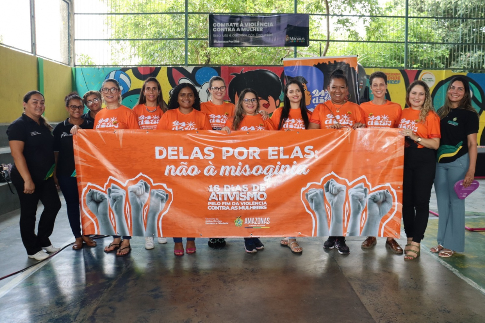Amazonas adere à campanha '16 Dias de Ativismo pelo Fim da Violência contra as Mulheres' Amazonas adere à campanha '16 Dias de Ativismo pelo Fim da Violência contra as Mulheres'