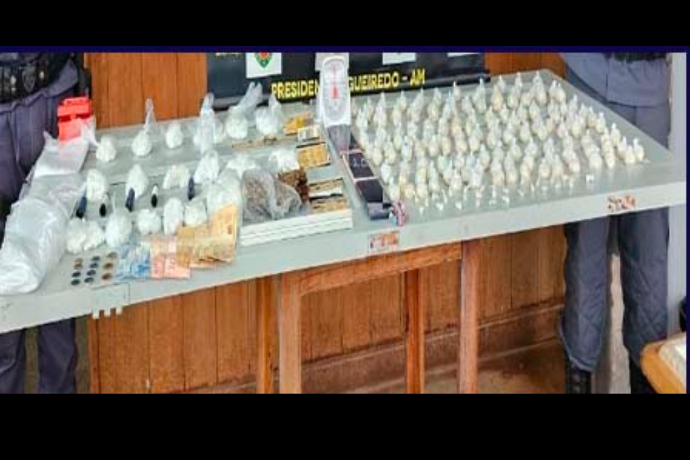 Tr&ecirc;s pessoas s&atilde;o presas por tr&aacute;fico de drogas durante a&ccedil;&otilde;es no interior do AM