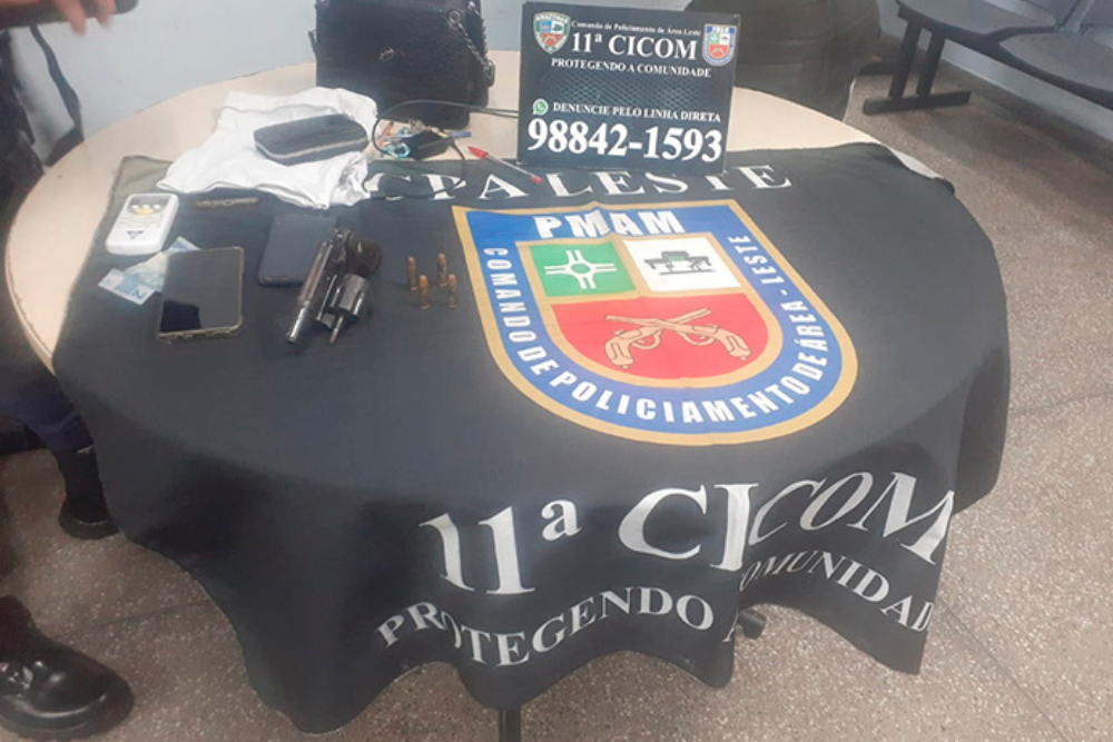 Vítima rastreia celular e assaltante é preso no Coroado Vítima rastreia celular e assaltante é preso no Coroado