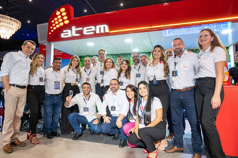 Atem mostra a força de sua rede de distribuição, em evento de revendedores Atem mostra a força de sua rede de distribuição, em evento de revendedores