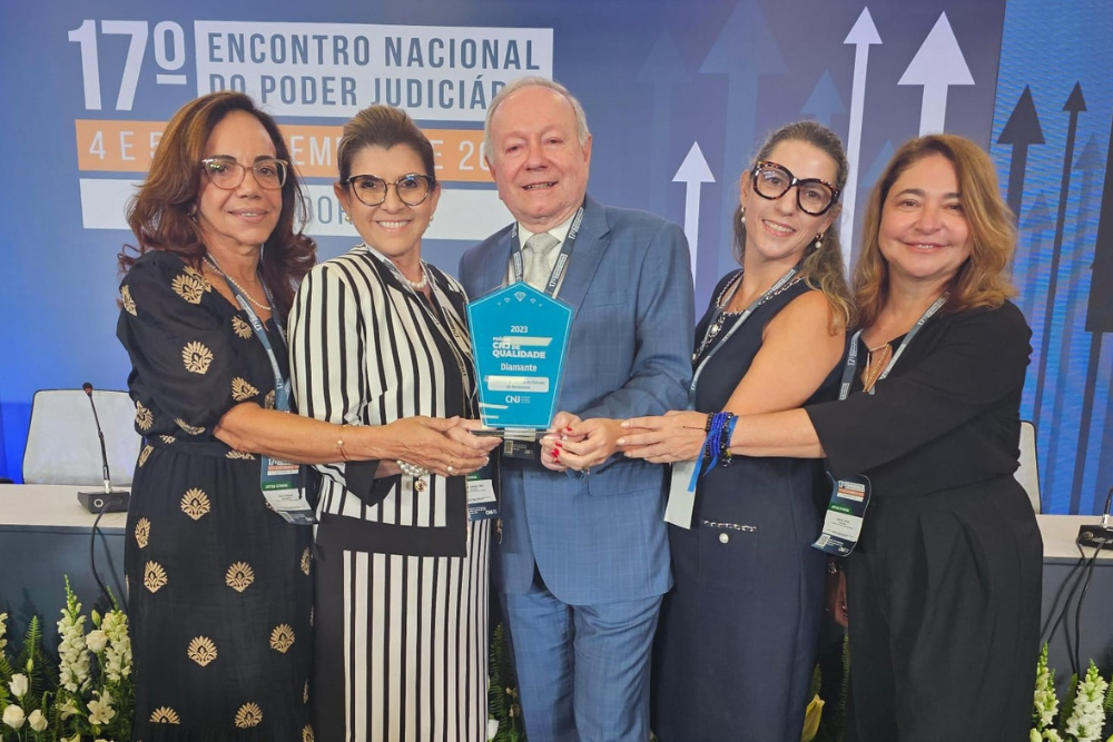 TJAM conquista “Selo Diamante” no Prêmio CNJ de Qualidade TJAM conquista “Selo Diamante” no Prêmio CNJ de Qualidade