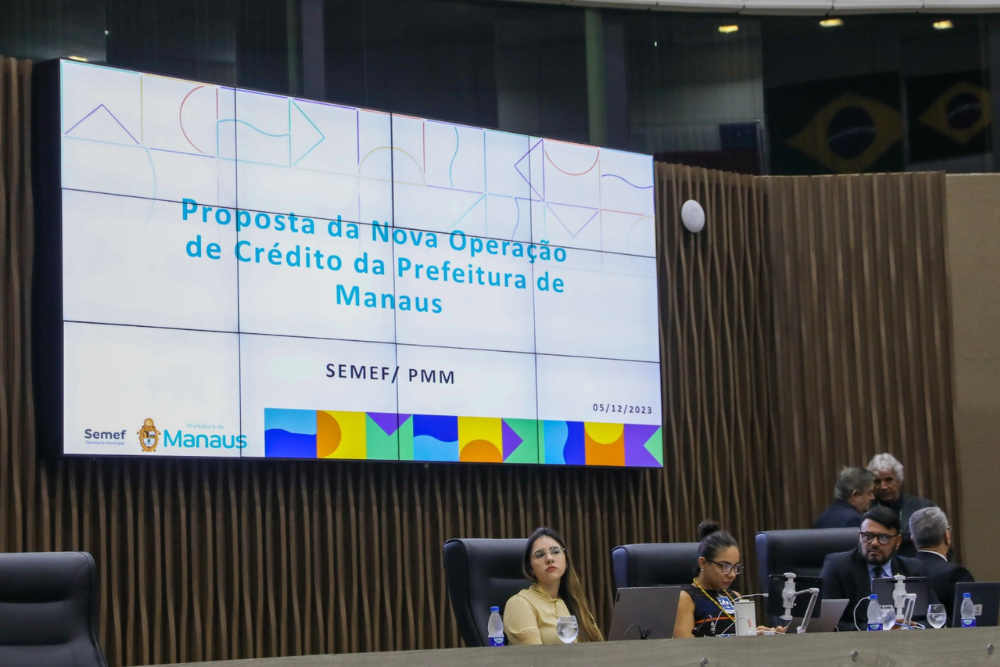 Prefeitura apresenta à CMM projeto de empréstimo para novos investimentos em Manaus Prefeitura apresenta à CMM projeto de empréstimo para novos investimentos em Manaus