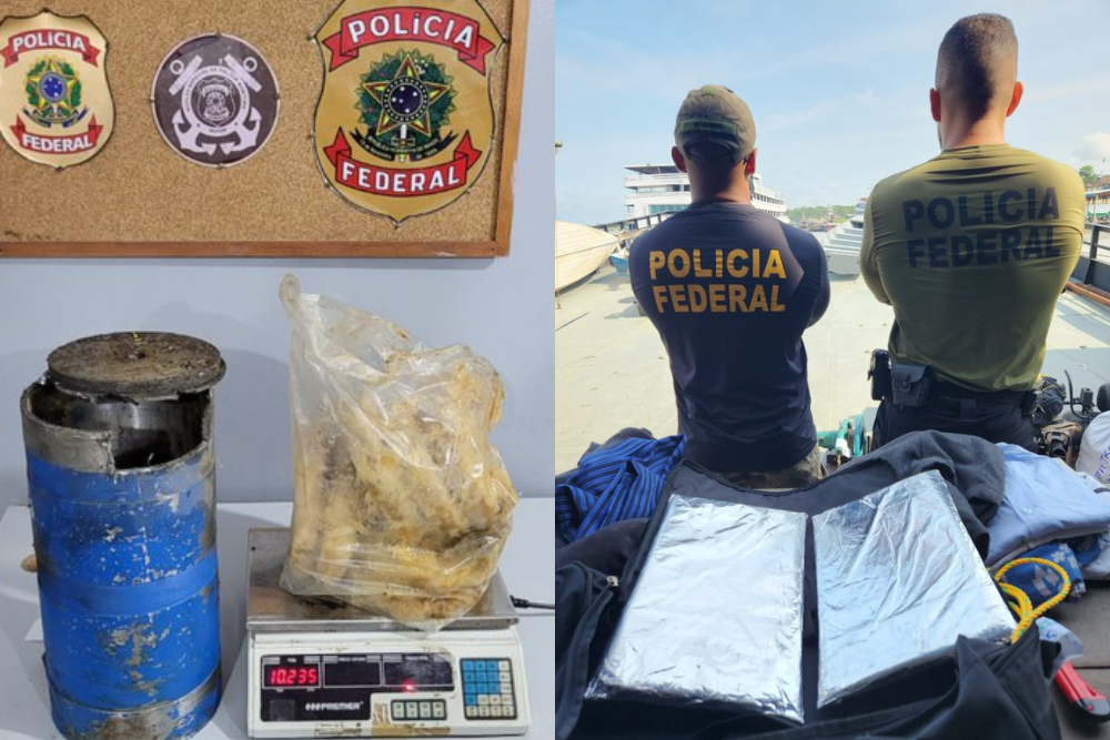 Em ações distintas, PF apreende 13 kg de cocaína em Tabatinga Em ações distintas, PF apreende 13 kg de cocaína em Tabatinga