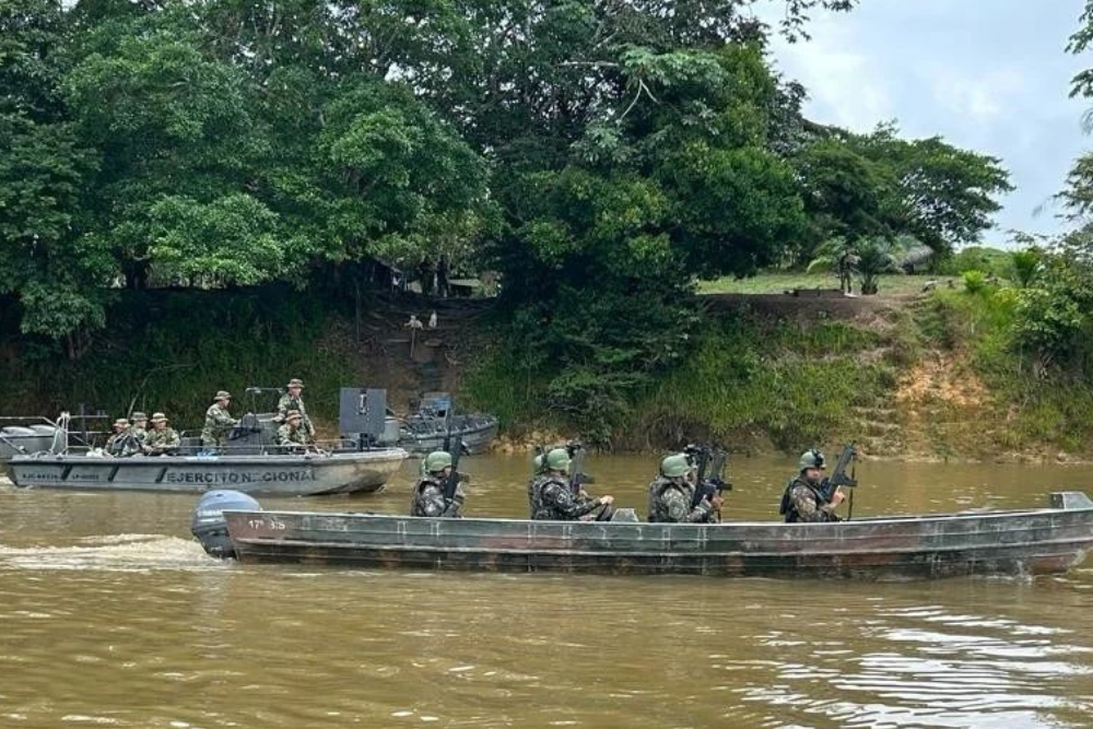 Em Japur&aacute;, opera&ccedil;&atilde;o do Ex&eacute;rcito combate crimes ambientais e transfronteiri&ccedil;os