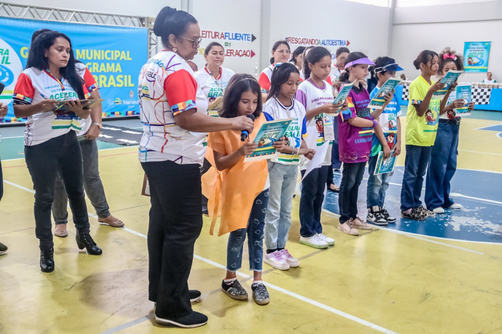 Gincana Municipal Acelera Brasil re&uacute;ne 120 alunos da rede p&uacute;blica