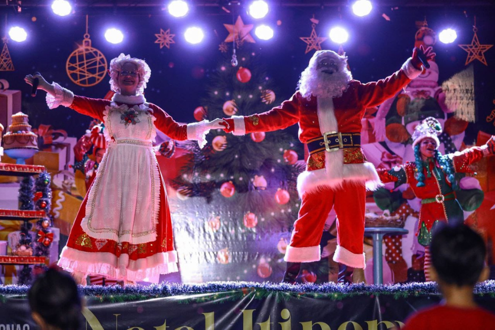 Natal Itinerante leva espet&aacute;culo teatral para o bairro Cachoeirinha