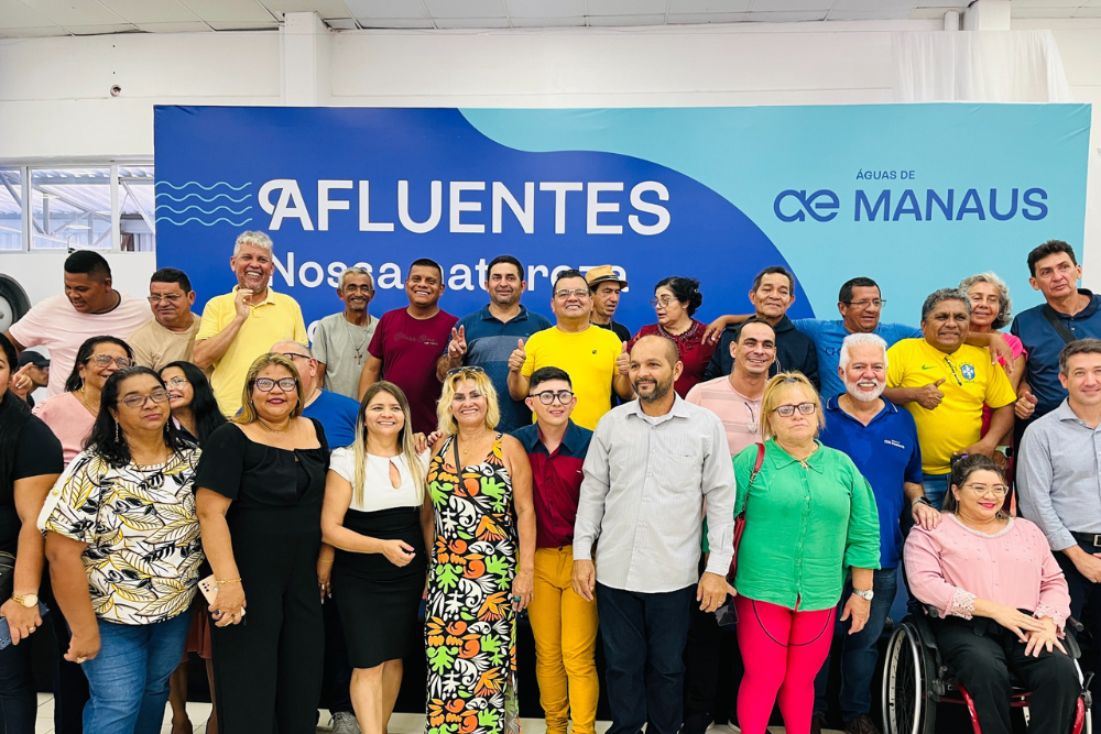 Programa Afluentes: lideranças comunitárias celebram conquistas do saneamento em Manaus Programa Afluentes: lideranças comunitárias celebram conquistas do saneamento em Manaus